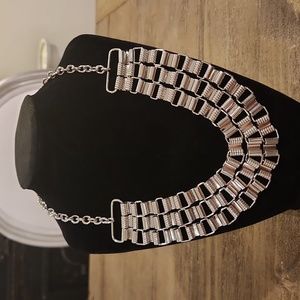 Silver Tone Necklace